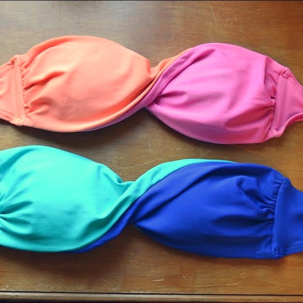 Two Mix and Match Bathing Suit Tops!